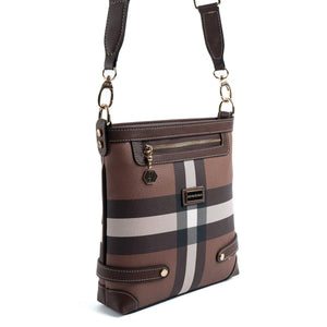 Silver & Polo Koyu Kahve SP1120 Kadın Çapraz Çanta