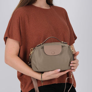 Silver & Polo SP1223 Kadın Çapraz Çanta Yeşil-Kum