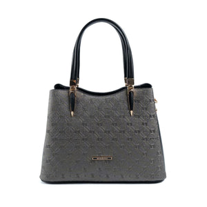 Silver & Polo Platin - Siyah SP1205 Kadın El Çantası