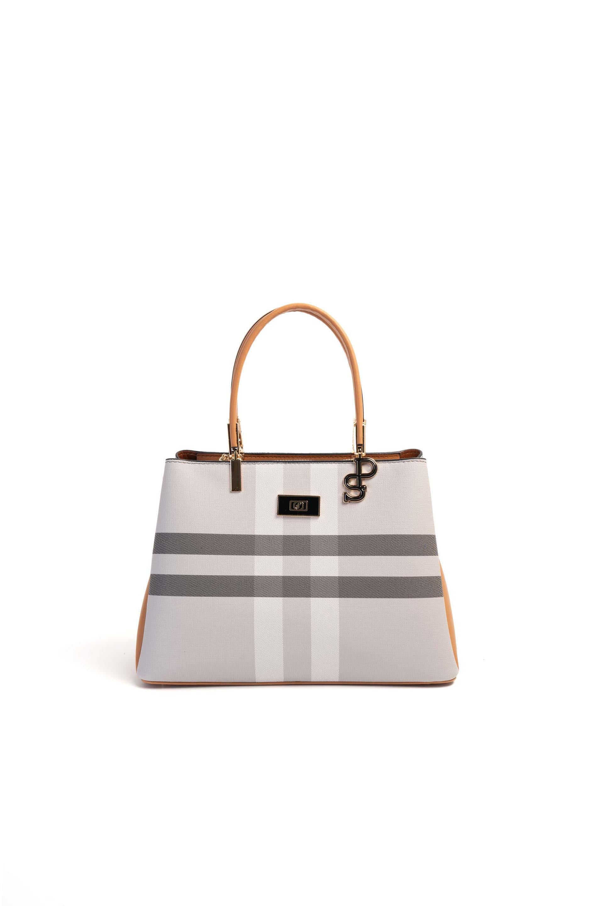 Silver & Polo A.Gri - A.Taba SP1098 Kadın El Çantası