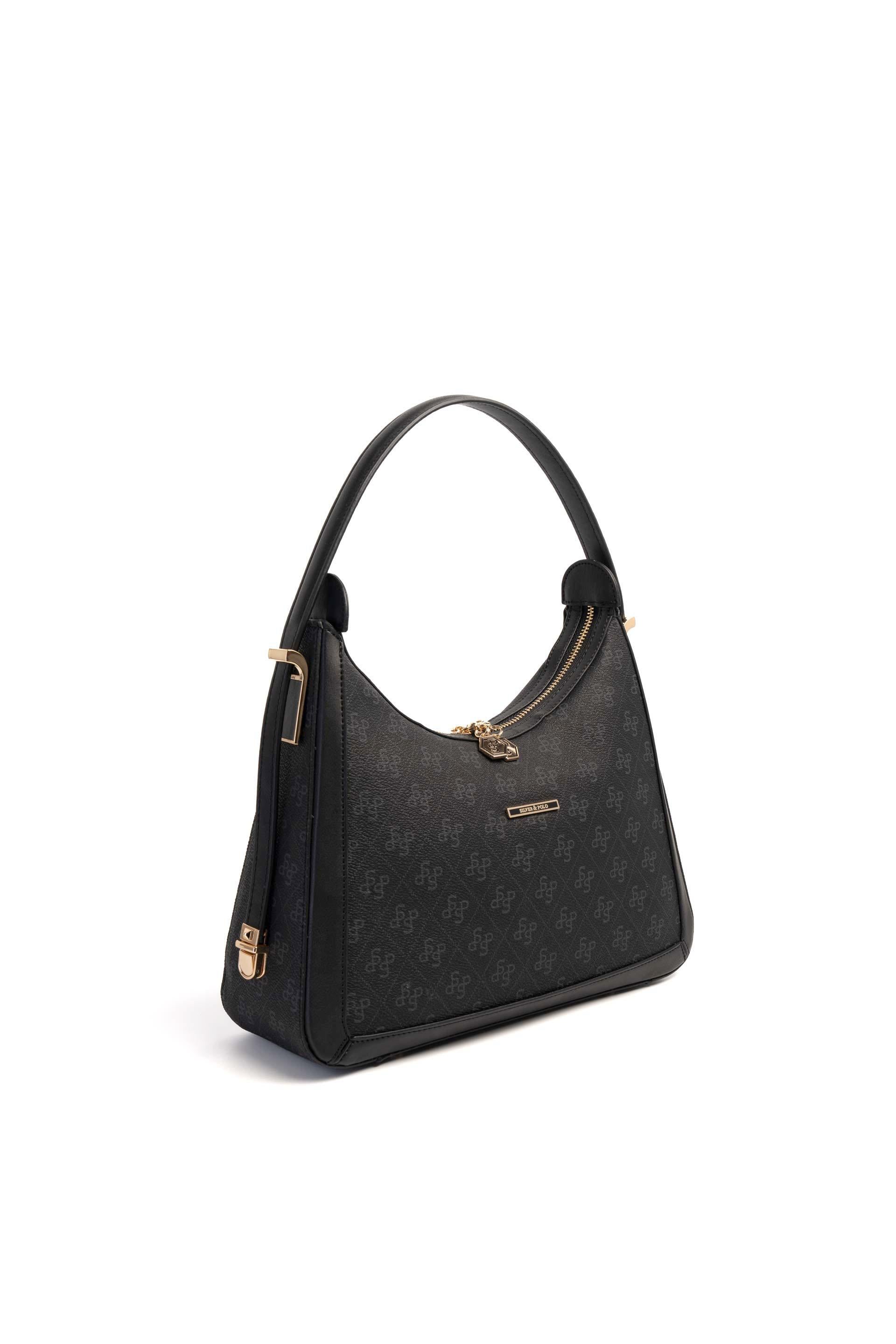 Silver & Polo Siyah SP1187 Kadın Omuz Çantası