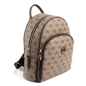 Silver & Polo Koyu Bej - Kahve SP1062 Kadın Sırt Çantası