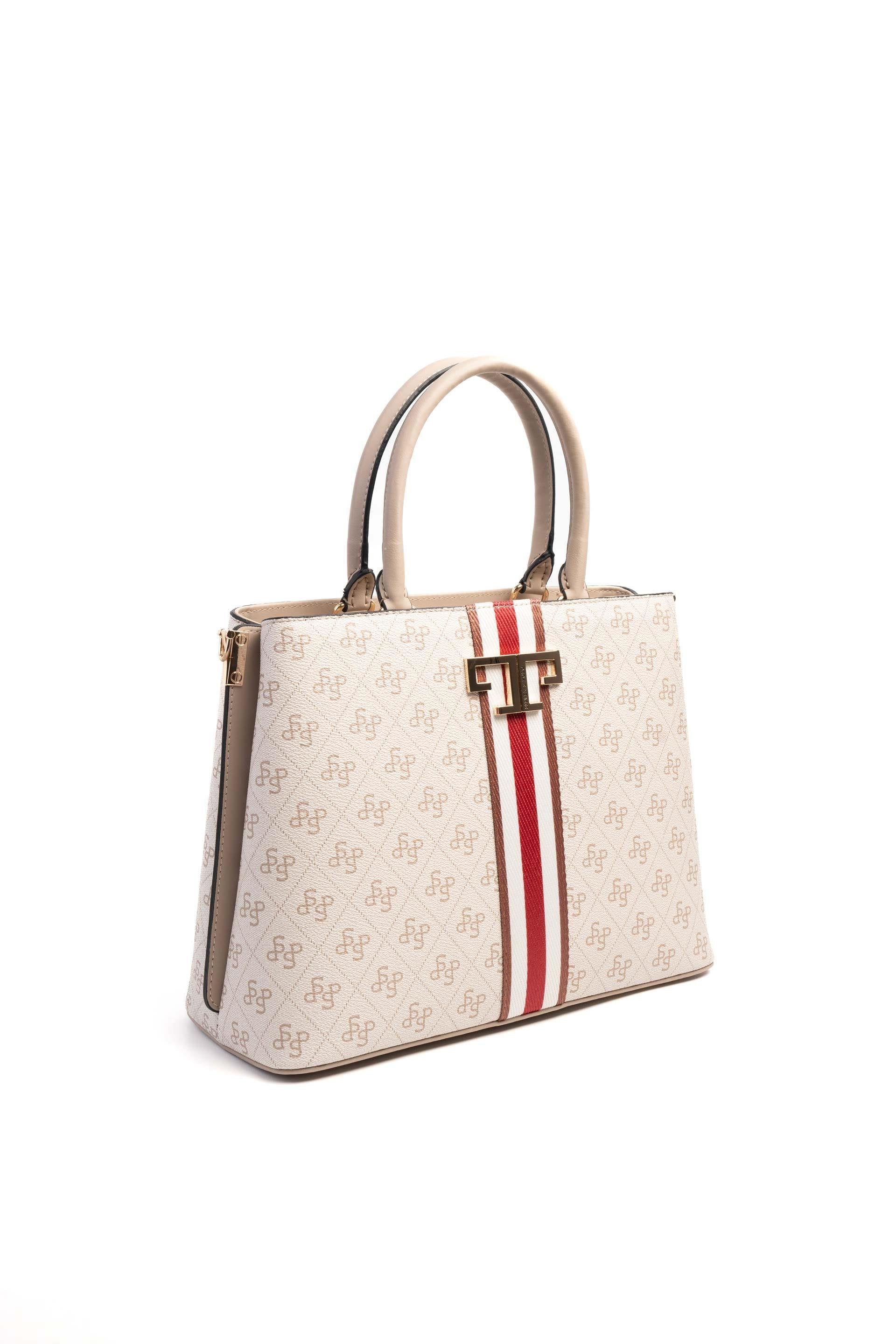 Silver & Polo Bej - Kum SP924 Kadın El Çantası