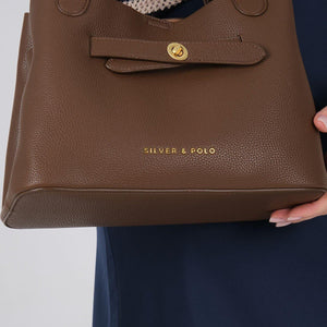 Silver & Polo SP1240 Kadın Omuz Çantası Kahve