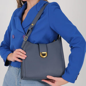 Silver & Polo SP1242 Kadın Omuz Çantası Mavi