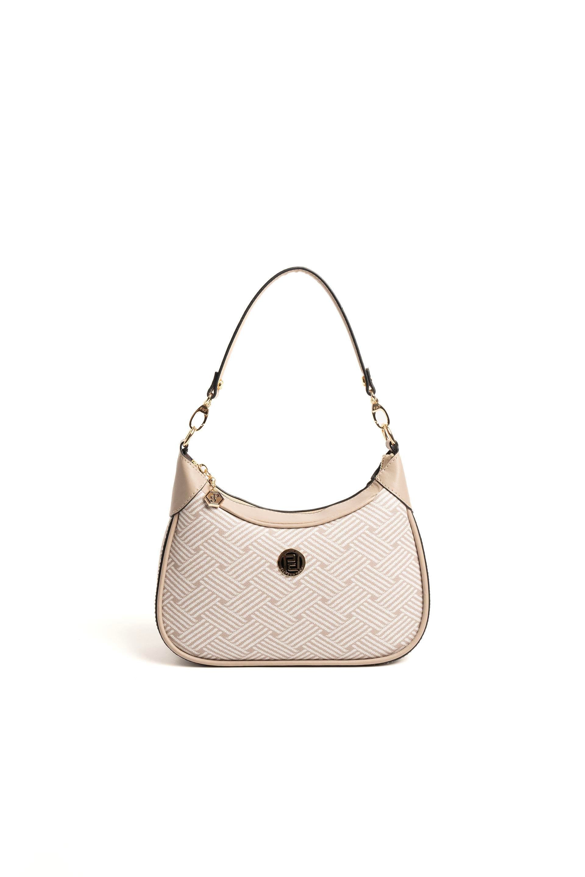 Silver & Polo Bej - Kum SP1180 Kadın Omuz Çantası