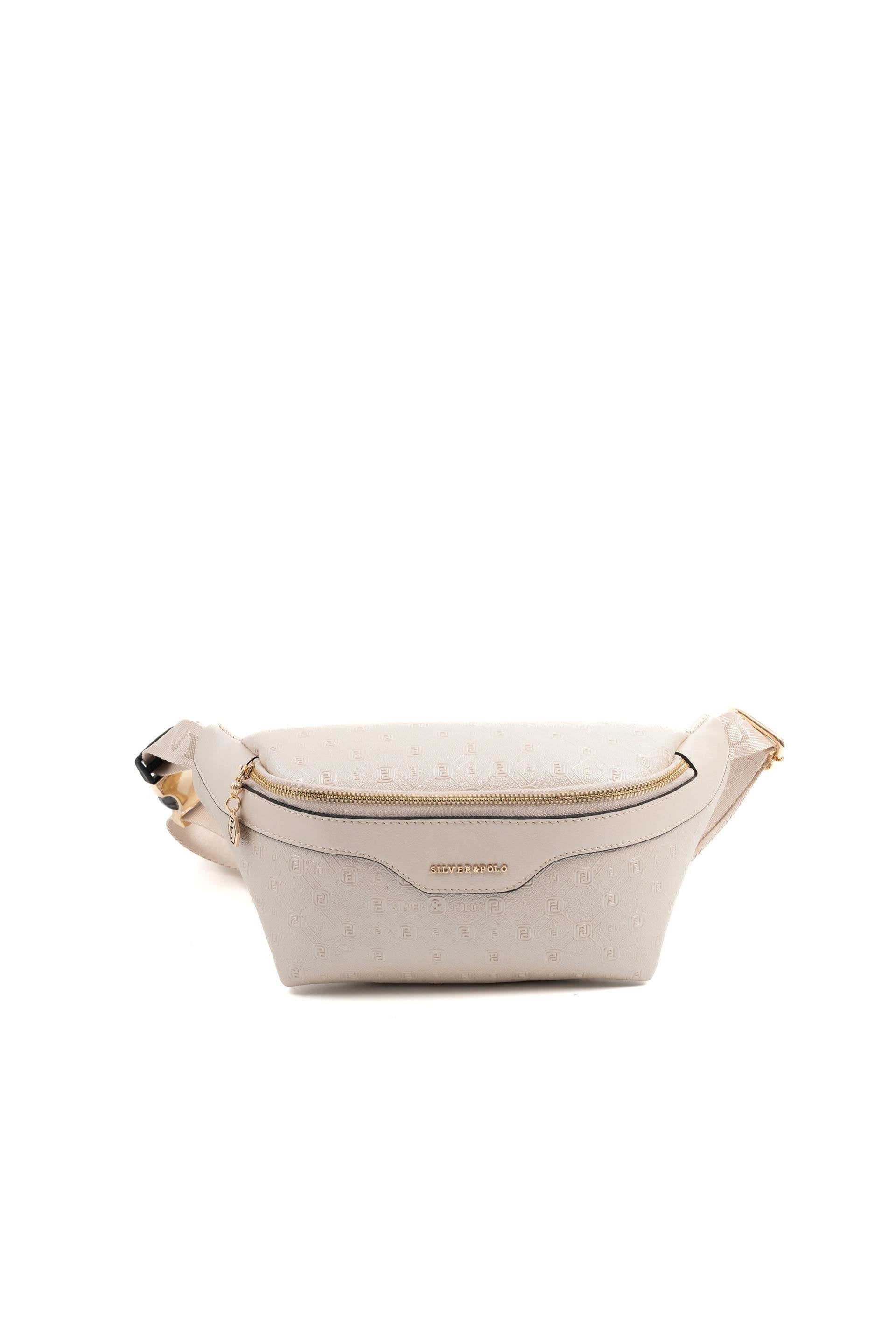 Silver & Polo Bej - S.Bej SP1192 Kadın Bel Çantası