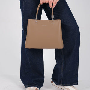 Silver & Polo SP1234 Kadın El Çantası Bej