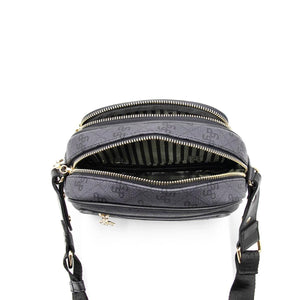 Silver & Polo Kahve Sarı - Bordo SP1111 Kadın Çapraz Çanta