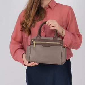 Silver & Polo SP1219 Kadın El Çantası Kum-Kahve