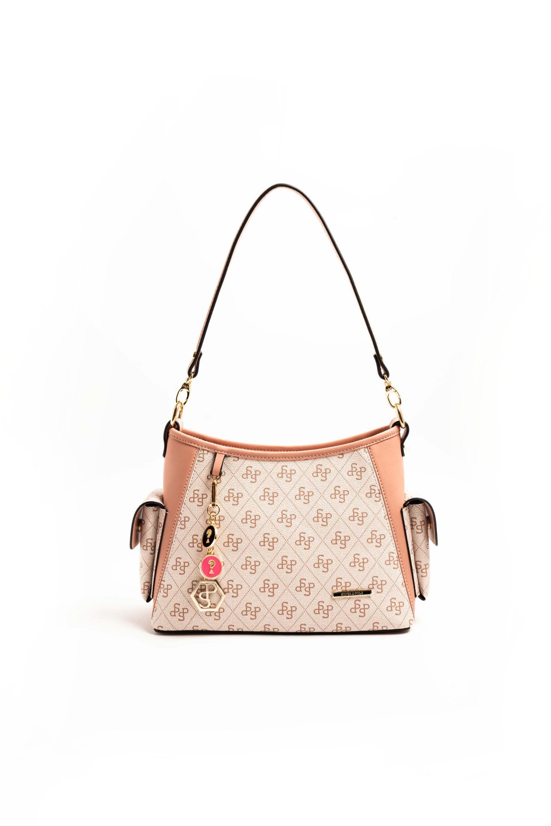 Silver & Polo Pembe - Somon SP1183 Kadın Omuz Çantası