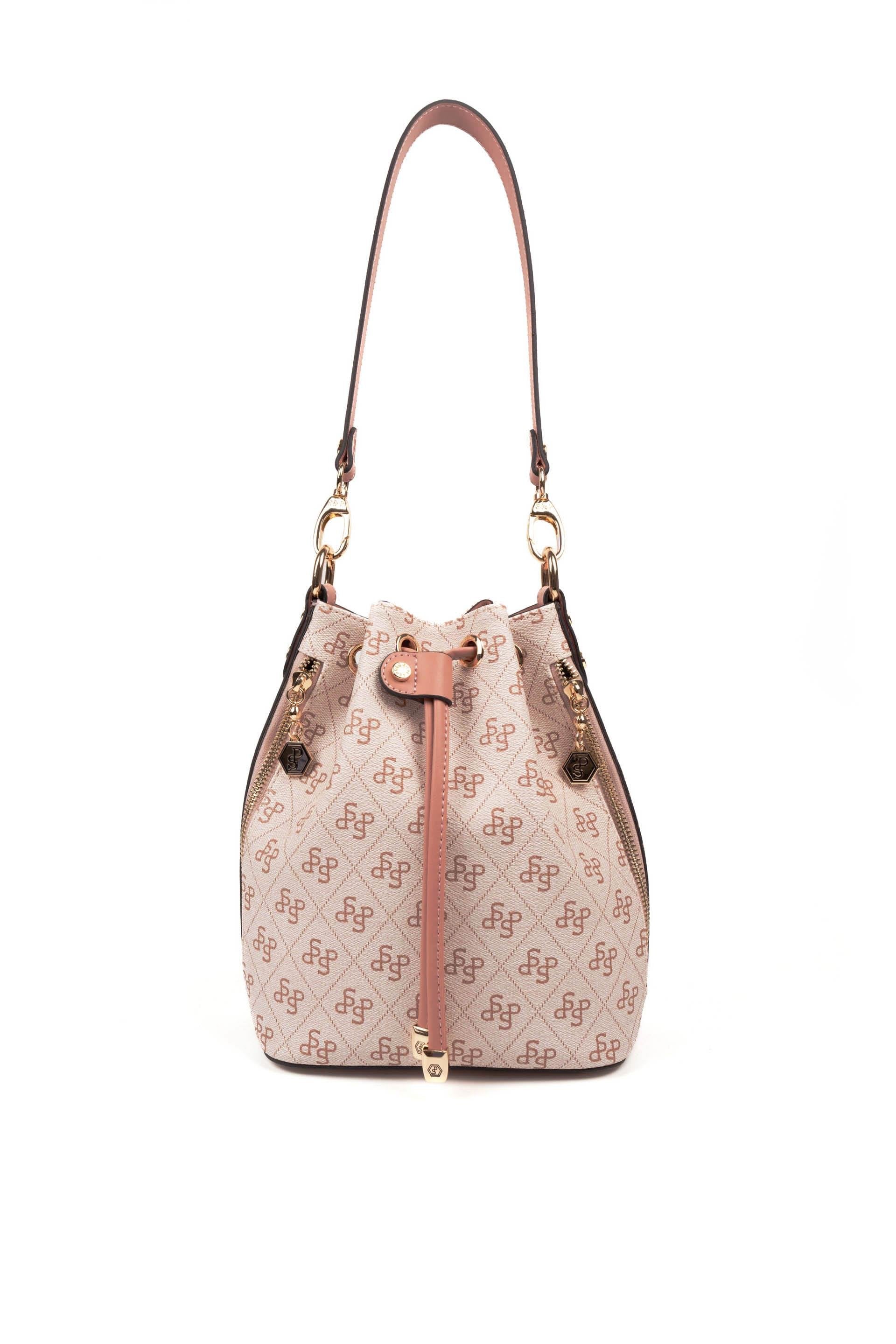 Silver & Polo Pembe - Somon SP1137 Kadın Omuz Çantası