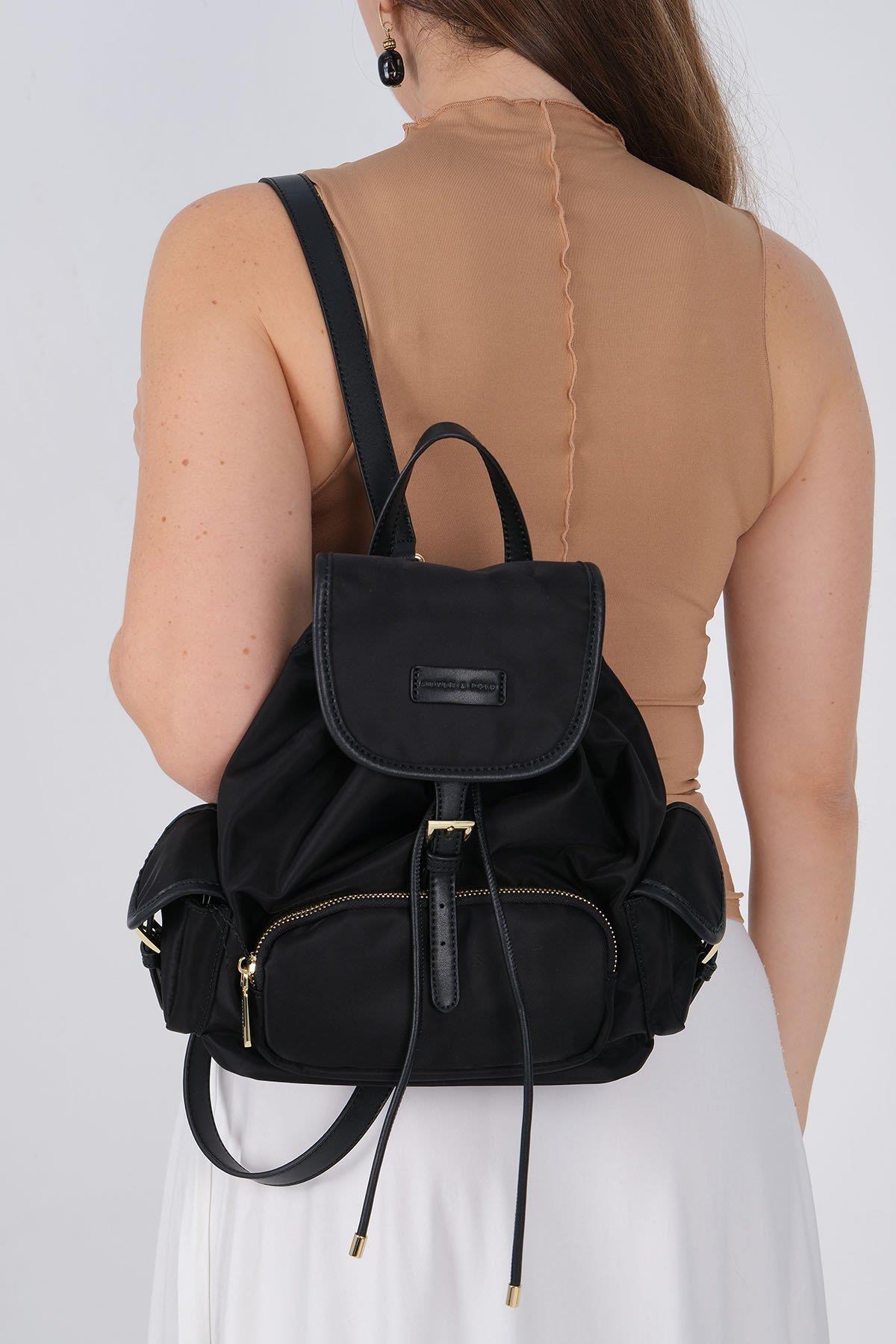 Silver & Polo SP1207 Kadın Sırt Çantası Siyah