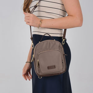 Silver & Polo SP1220 Kadın Çapraz Çanta Kum-Kahve