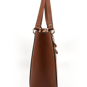 Silver & Polo Bej - Taba SP1176 Kadın Omuz Çantası