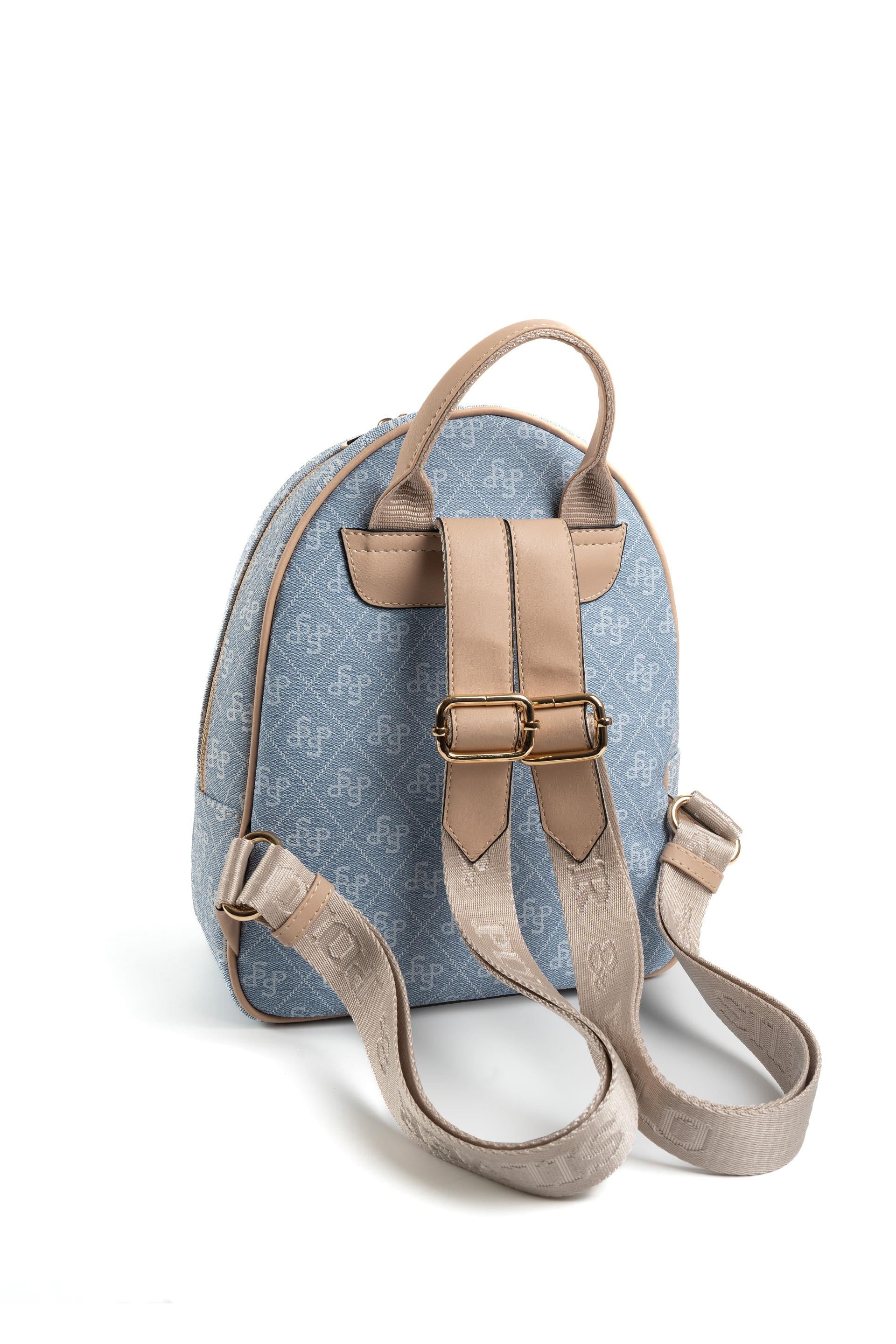 Silver & Polo Mavi - Ten SP945 Kadın Sırt Çantası