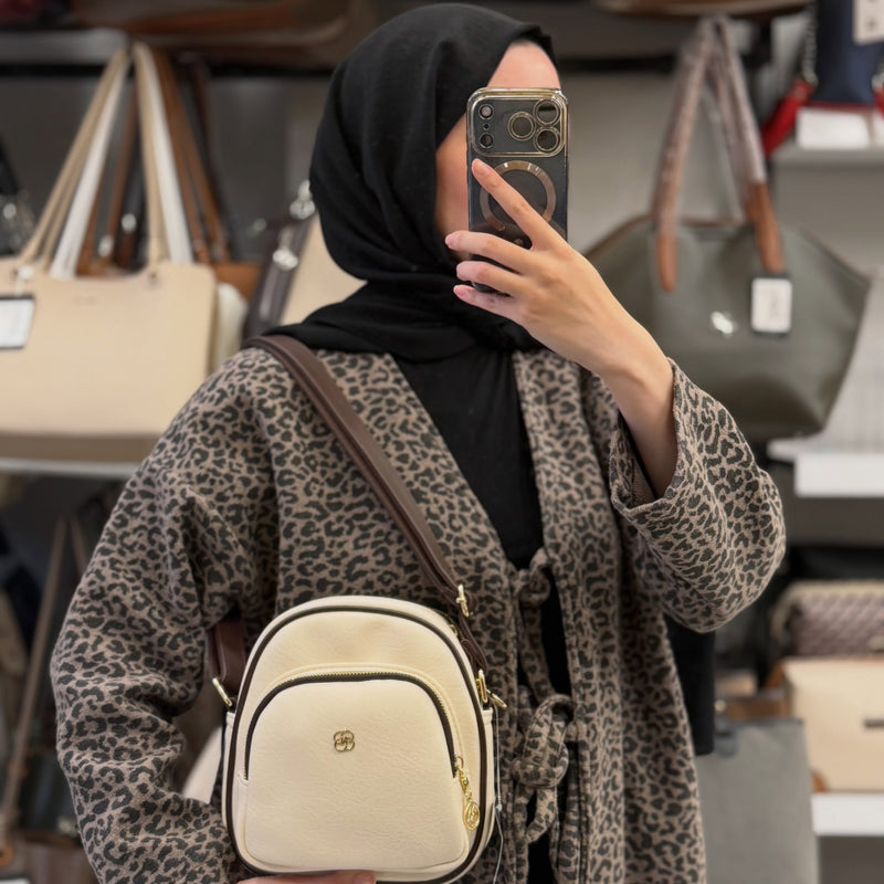 Nas Bag Çok Gözlü Çapraz Omuz Çantası - 1043 - 1