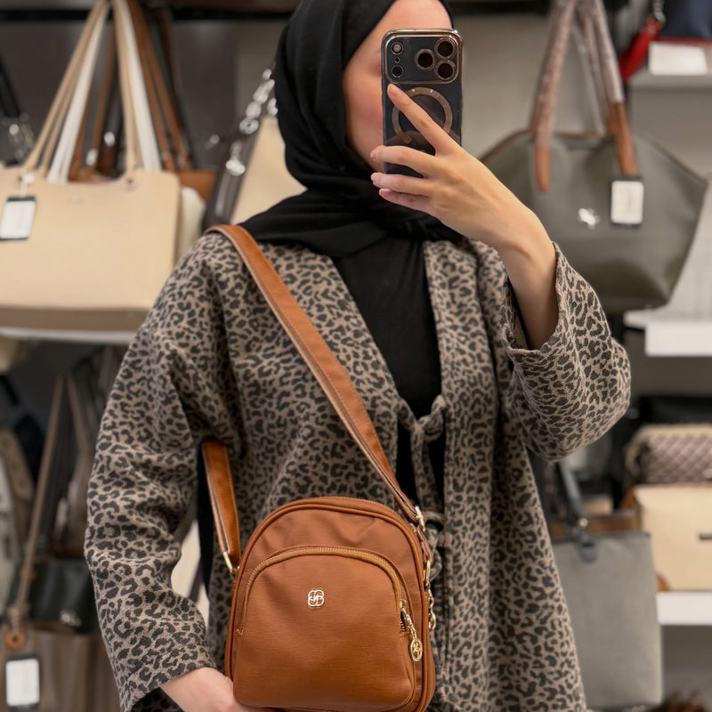Nas Bag Çok Gözlü Çapraz Omuz Çantası - 1043 - 4