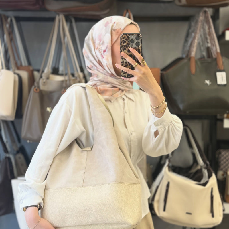 Nas Bag Yavrulu Geniş Hacimli Kadın Omuz Çantası - 1096 - 3
