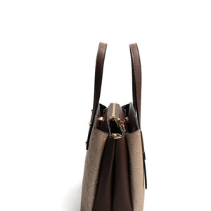 Silver & Polo Nut - Kahve SP1021 Kadın El Çantası