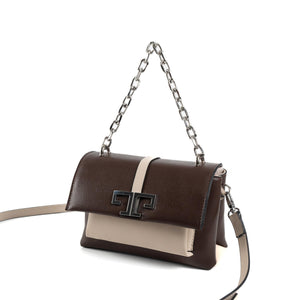 Silver & Polo Kahve - Kumbeji SP1148 Kadın Çapraz Çanta