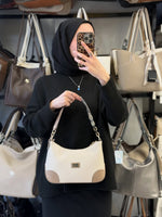 Silver & Polo Krem Kadın Omuz Çantası - SP1277
