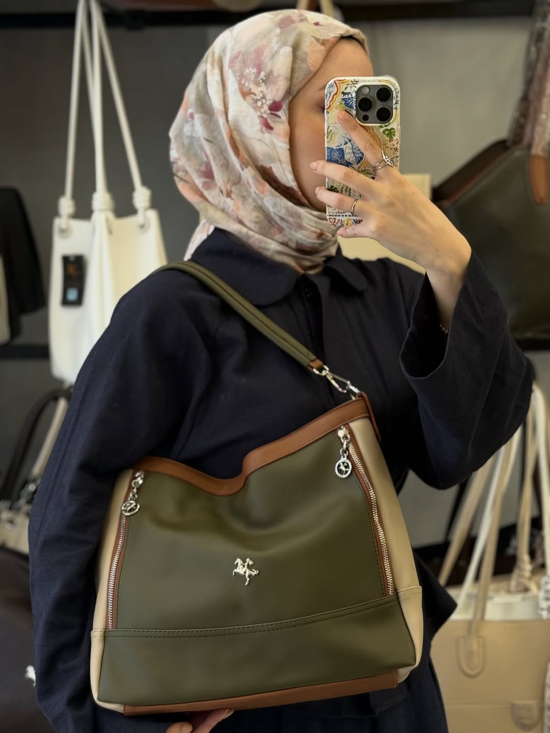 Nas Bag Yumuşak Dokulu Kadın Omuz Çantası - 1284