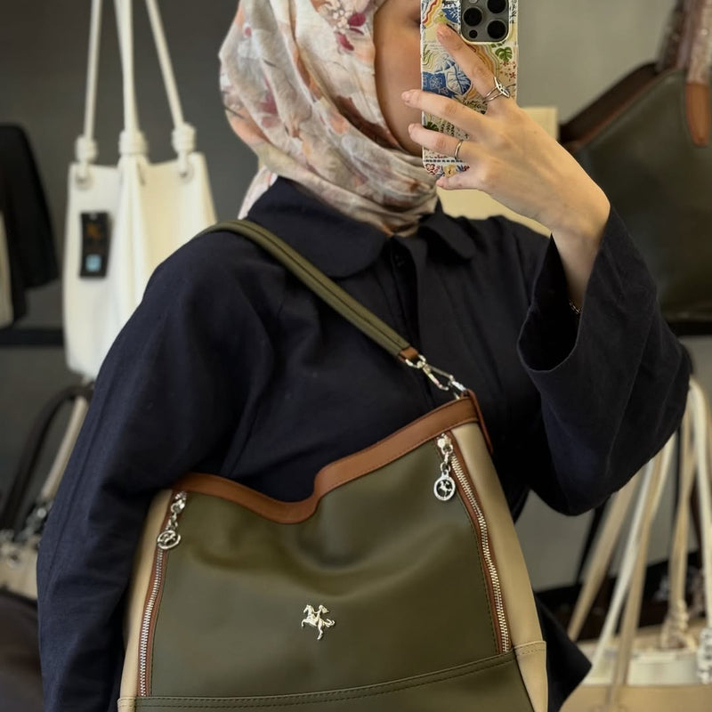 Nas Bag Yumuşak Dokulu Kadın Omuz Çantası - 1284 - 1