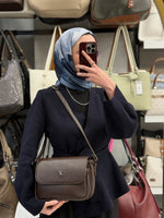 NASBAG Kahverengi Victoria Çapraz Çanta  - 1289