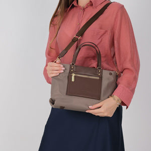 Silver & Polo SP1213 Kadın El Çantası Kum-Kahve