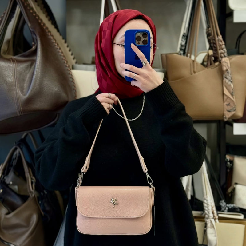Nas Bag Pembe Pratik Kadın Çantası - 1331 - 3