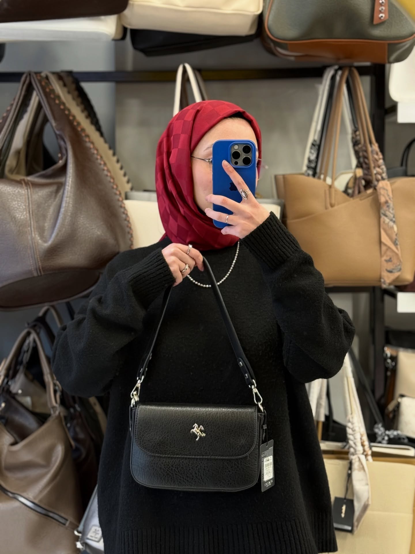Nas Bag Siyah Victoria Pratik Kadın Çantası - 1331