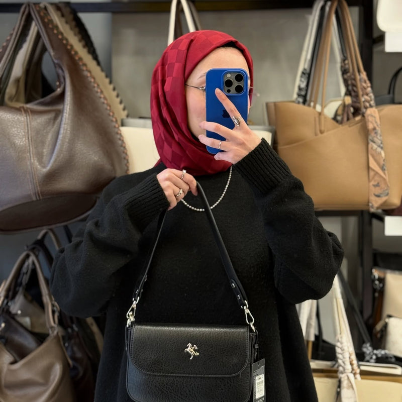 Nas Bag Siyah Victoria Pratik Kadın Çantası - 1331 - 4