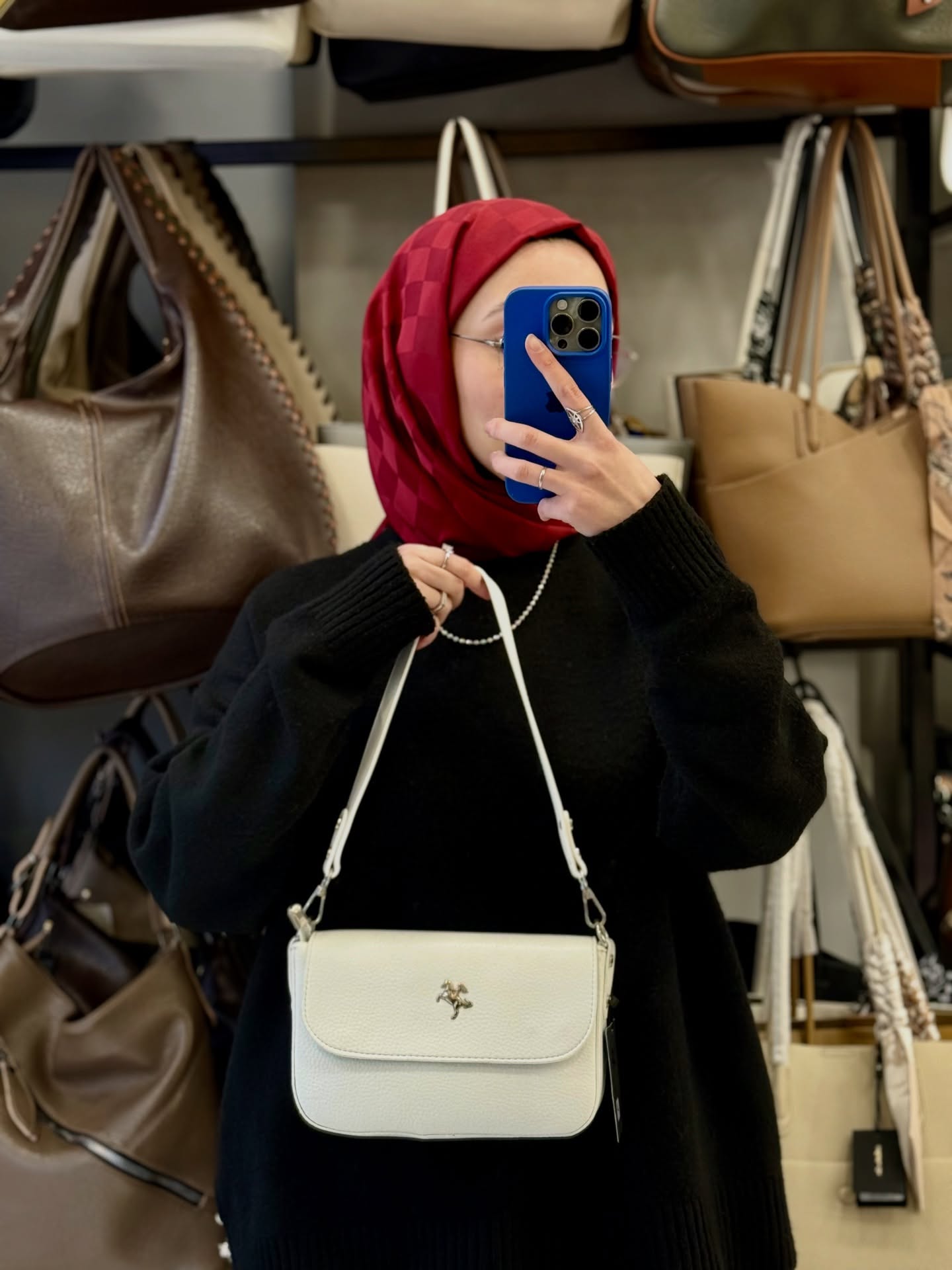 Nas Bag Beyaz Pratik Kadın Çantası - 1331