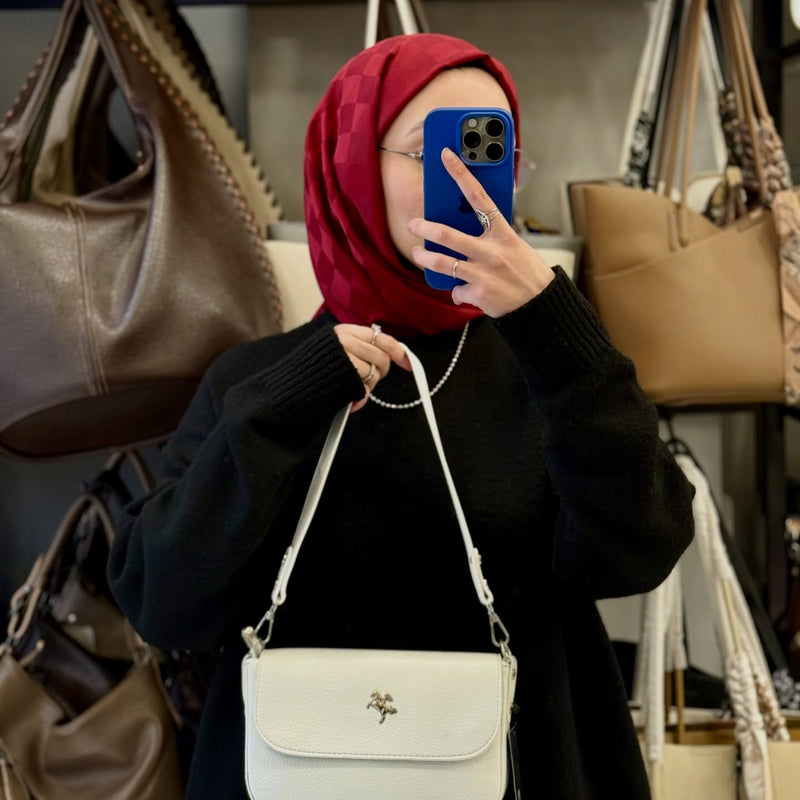 Nas Bag Beyaz Pratik Kadın Çantası - 1331 - 6