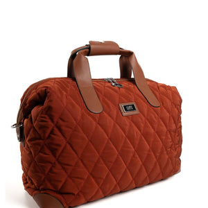 Silver & Polo Kiremit - Taba SP1141 Kadın Seyahat Çantası