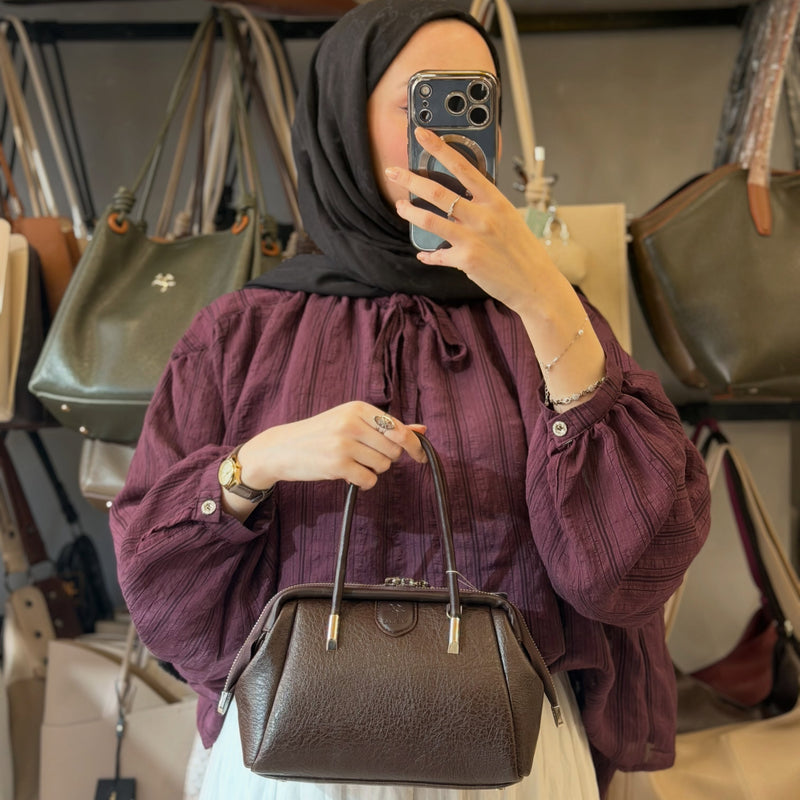 Nas Bag Çok Bölmeli ve Yumuşak Dokulu El ve Omuz Çantası - 1420 - 1