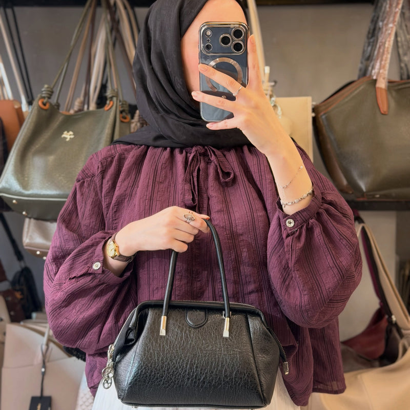 Nas Bag Çok Bölmeli ve Yumuşak Dokulu El ve Omuz Çantası - 1420 - 3