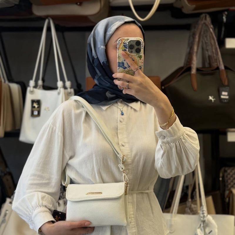 Nas Bag Kadın Çok Bölmeli Mini Omuz Çantası - 1434