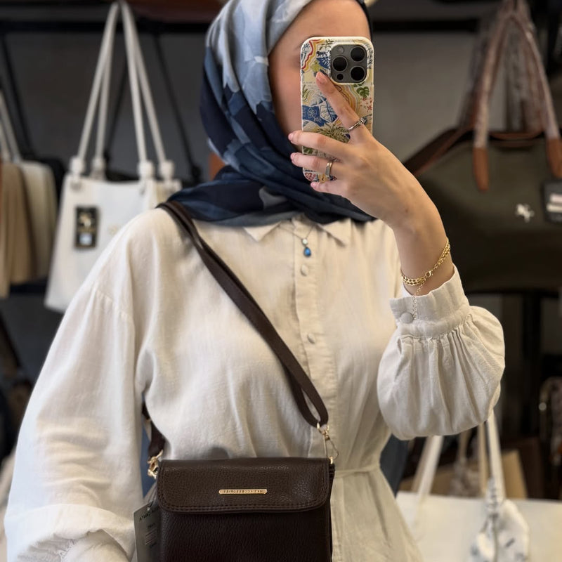 Nas Bag Kadın Çok Bölmeli Mini Omuz Çantası - 1434 - 3