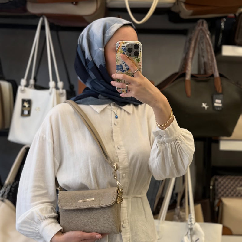 Nas Bag Kadın Çok Bölmeli Mini Omuz Çantası - 1434 - 8