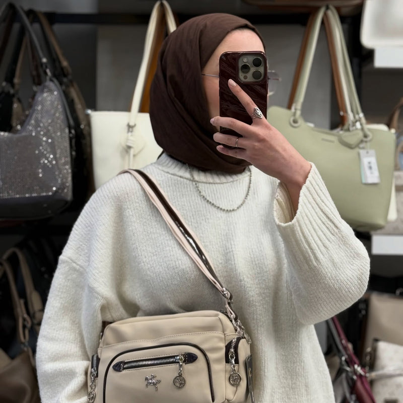 Nas Bag Günlük Çok Gözlü Kadın Çantası - 1453 - 3