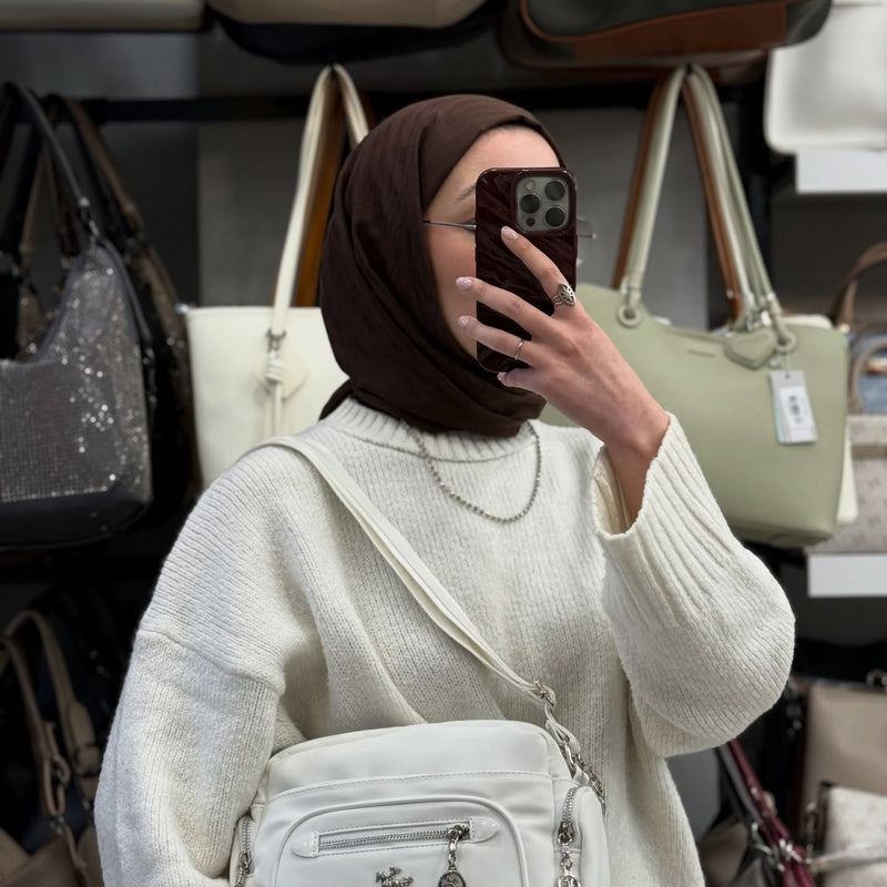 Nas Bag Beyaz Buzzy Günlük Çok Gözlü Kadın Çantası - 1453
