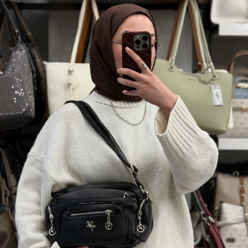 Nas Bag Günlük Çok Gözlü Kadın Çantası - 1453 - 5