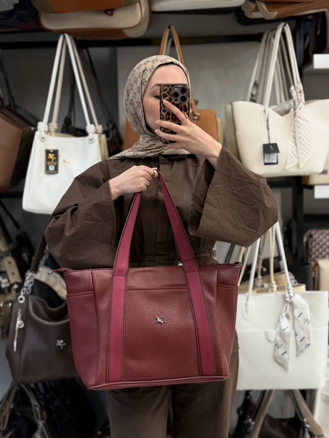 Nas Bag Kadın Extra Büyük Omuz Çantası ve Spor Çantası - 1508