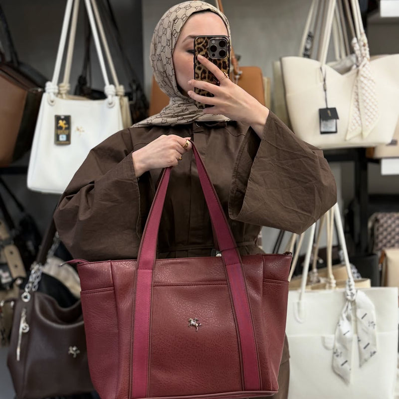 Nas Bag Kadın Extra Büyük Omuz Çantası ve Spor Çantası - 1508