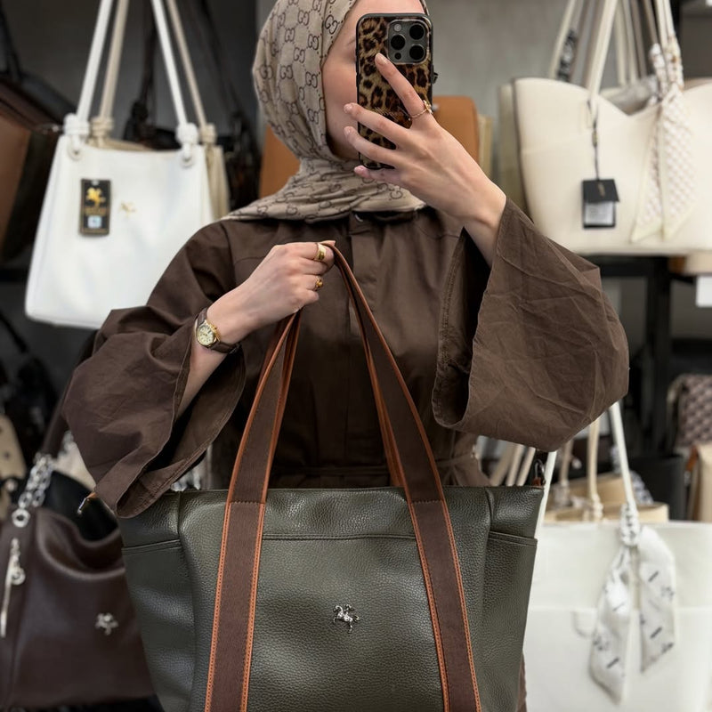 Nas Bag Kadın Extra Büyük Omuz Çantası ve Spor Çantası - 1508 - 2
