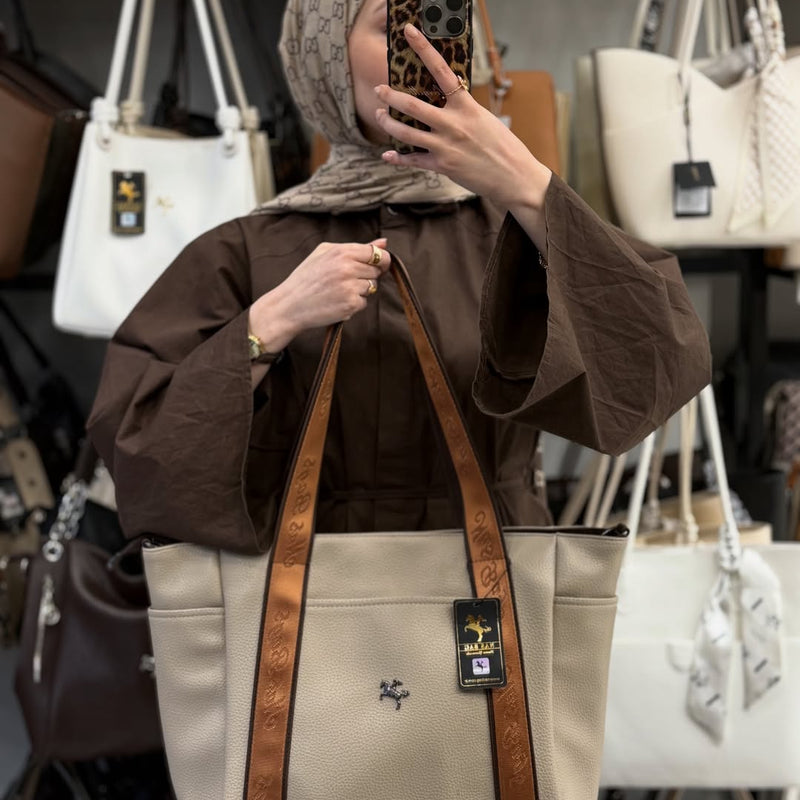 Nas Bag Kadın Extra Büyük Omuz Çantası ve Spor Çantası - 1508 - 3