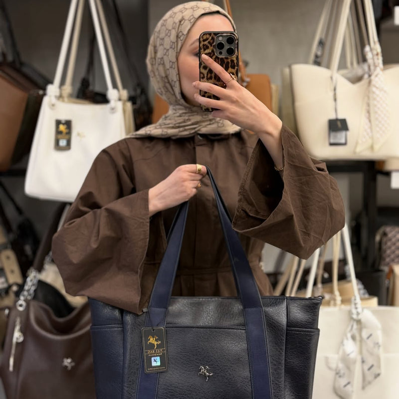 Nas Bag Kadın Extra Büyük Omuz Çantası ve Spor Çantası - 1508 - 5