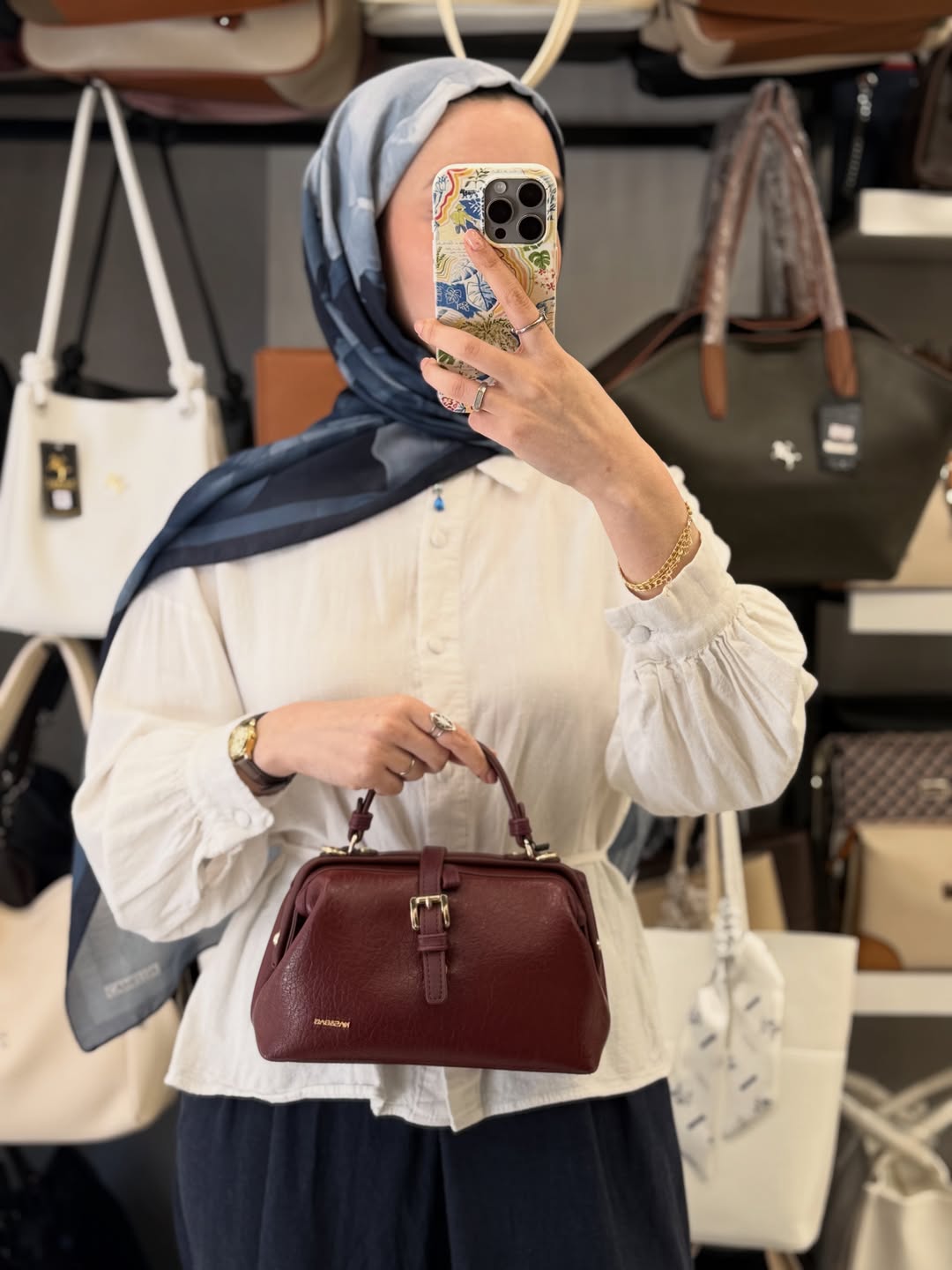 Nas Bag Bölmeli Kadın Kol ve El Çantası - 1516